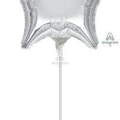 Westcoast Balloon 16308 9 Star - Silver