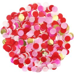 Westcoast Balloon Bulk Confetti - Valentine'S / Red Pink & Gold