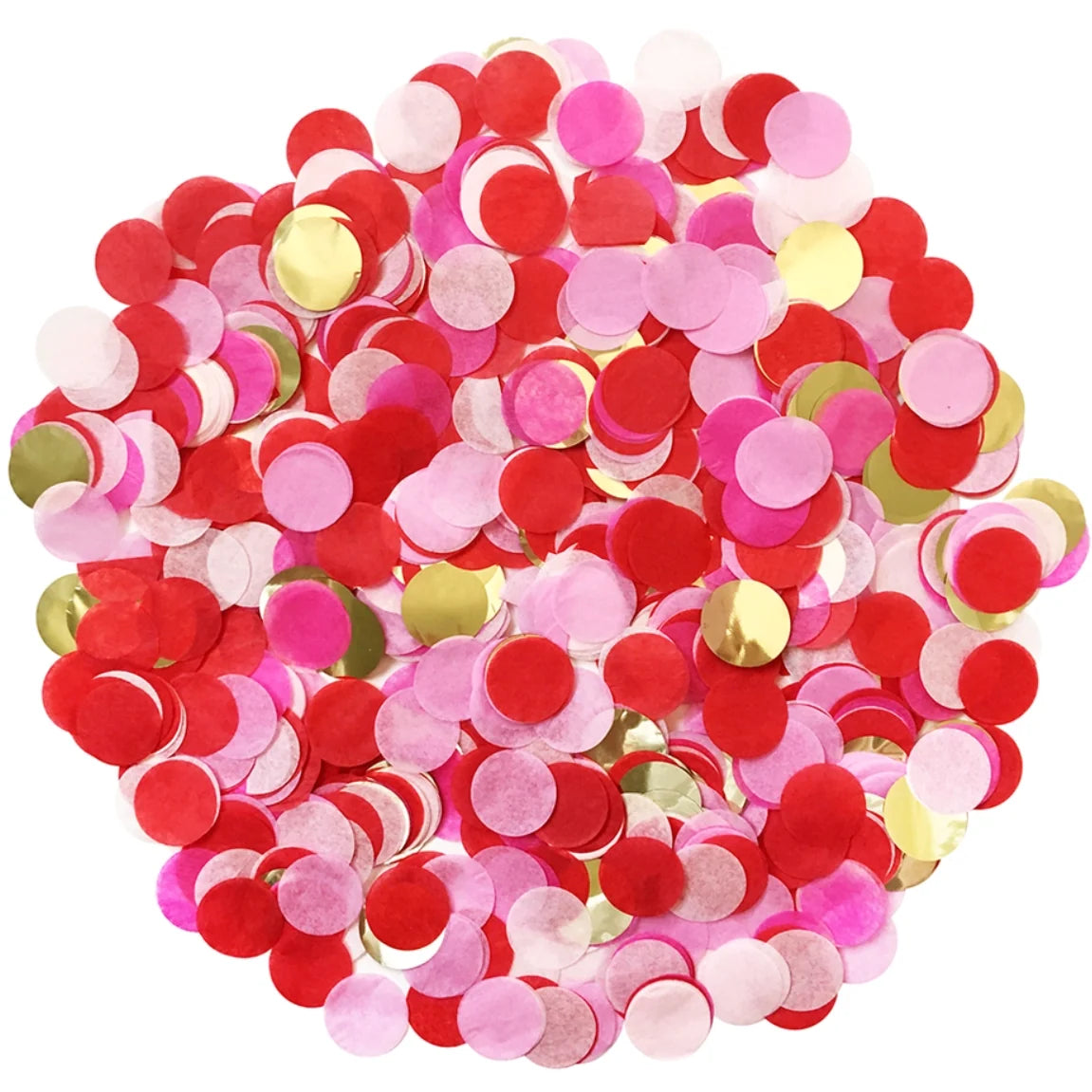 Westcoast Balloon Bulk Confetti - Valentine'S / Red Pink & Gold