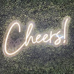 Westcoast Balloon Cheers Neon Sign Rental - White
