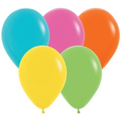Westcoast Balloon 51304 Fashion Tropical Assortment 5 Round (100Ct)