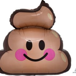 Westcoast Balloon 35684 Emoticon Poop