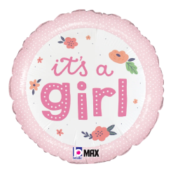 Westcoast Balloon 26220 It'S A Girl Onesie
