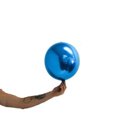 Westcoast Balloon 287823 Loon Balls 25Cm (10) Metallic Royal Blue