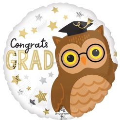 Westcoast Balloon 45458 Congrats Grad Owl