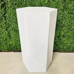 Westcoast Balloon 30In Hexagon Plinth Rental - Lakeside