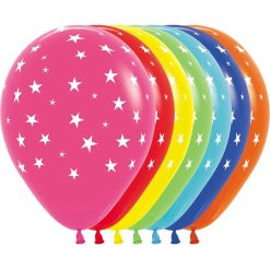 Westcoast Balloon 411705 Stars Assortment 11 Round (50Ct)