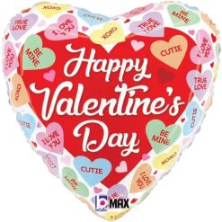 Westcoast Balloon 26422 Conversation Heart Valentine