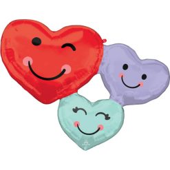 Westcoast Balloon 43643 Cute Heart Trio
