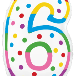Westcoast Balloon 25386 Birthday Candle 6