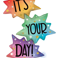 Westcoast Balloon 25102 Opal It'S Your Day Burst