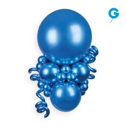 Alternative view of Westcoast Balloon 159257 Gemar Shiny Blue 19 Round (25Ct)
