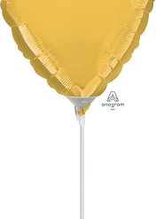 Westcoast Balloon 16116 4 Heart - Gold