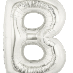 Westcoast Balloon 15902SP Megaloons Letter B Silver