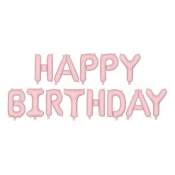 Westcoast Balloon FB6T Happy Birthday - Pink