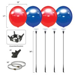 Alternative view of Westcoast Balloon BalloonBobber Light Pole Kit - 4-Balloon