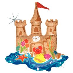 Westcoast Balloon 85739 Holographic Sand Castle