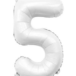 Westcoast Balloon 55482 Ellie'S White Number 5