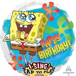 Westcoast Balloon 21705 Sing-A-Tune SpongeBob Birthday