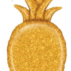 Westcoast Balloon 35807 Gold Glitter Pineapple