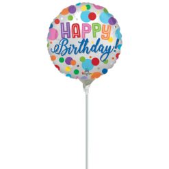 Westcoast Balloon 45915 Happy Birthday Orbs