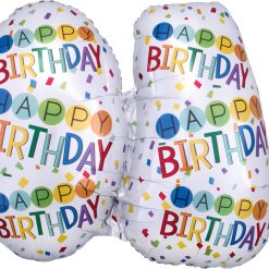 Alternative view of Westcoast Balloon 34445 Rainbow Birthday 40