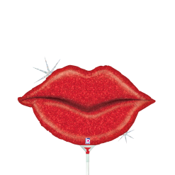 Westcoast Balloon 19752 Glitter Lips