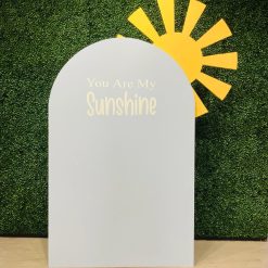 Westcoast Balloon You Are My Sunshine Panel With Sun Arch Attachment Rental