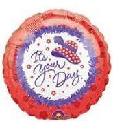 Westcoast Balloon 10744 Red Hat It'S Your Day