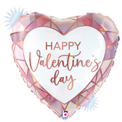 Westcoast Balloon 26157 Opal Valentine Gem