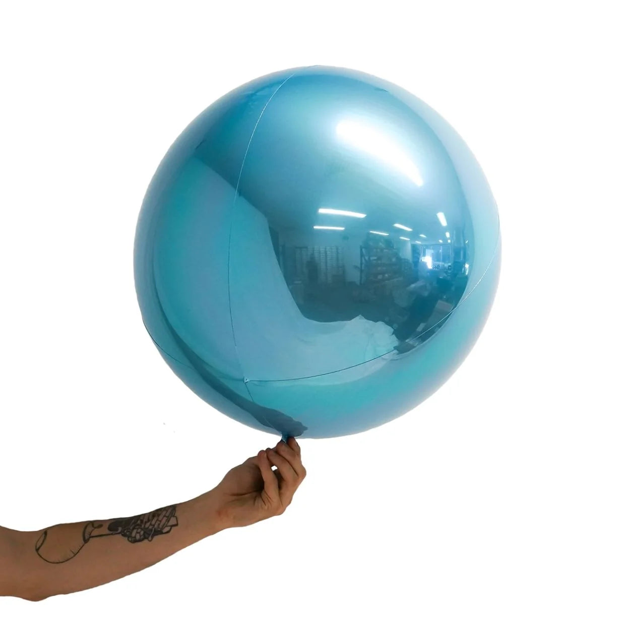 Westcoast Balloon 287626 Loon Balls 51Cm (20) Metallic Light Blue