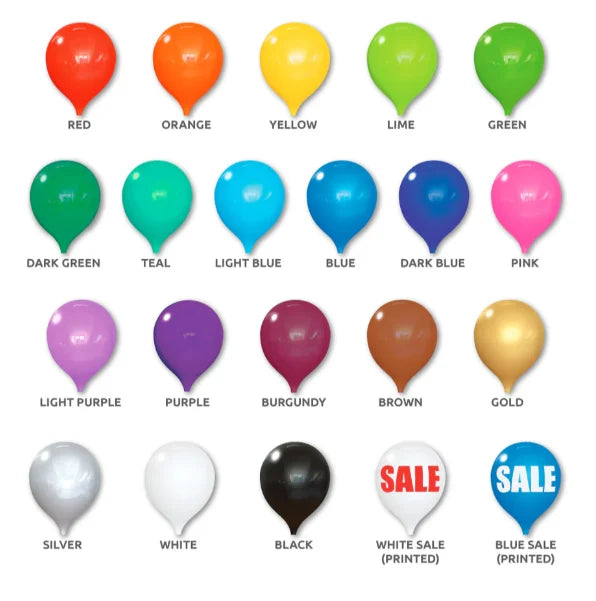 Westcoast Balloon PermaShine 14-Balloon Tree Kit With Weighted Bases - Image 4