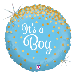 Westcoast Balloon 36587 Glittering It'S A Boy
