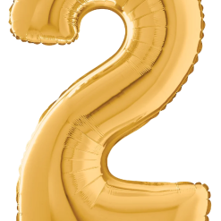 Westcoast Balloon 18842GP Number 2 Gold 28 Megaloon