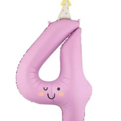 Westcoast Balloon FB411T-4 Number 4 Lavender