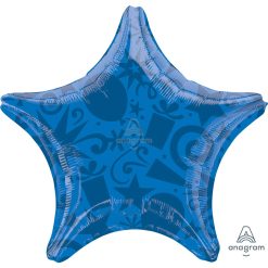 Westcoast Balloon 29669 Festive Blue Star