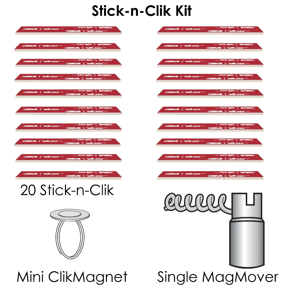 Westcoast Balloon 29020 Stick-N-Clik (20/Bag) - Image 3