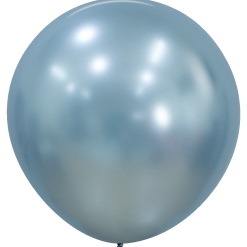 Westcoast Balloon 409924 Silk Arctic Blue 24 Round (10Ct)