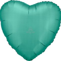 Westcoast Balloon 36799 Satin Luxe Jade Heart