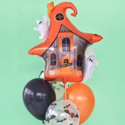 Alternative view of Westcoast Balloon Trick Or Treat Street Haunted House Mylar Balloon