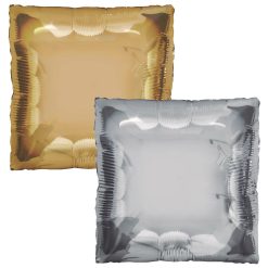 Westcoast Balloon 78313 Squared - Gold | Silver