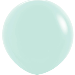 Westcoast Balloon 56176 Pastel Matte Green 36 Round (1Ct)