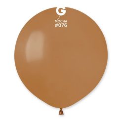 Westcoast Balloon 157659 Gemar Mocha 19 Round (25Ct)
