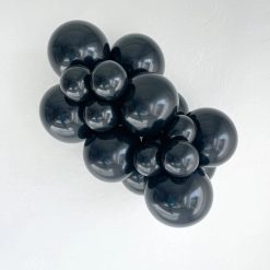 Alternative view of Westcoast Balloon 17078 Tuftex Black 17 Round (50Ct)