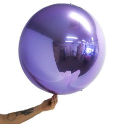 Westcoast Balloon 287727 Loon Balls 61Cm (24) Metallic Lilac