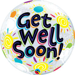 Westcoast Balloon 49337 Get Well Soon Sunny Day