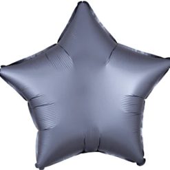 Westcoast Balloon 39918 Satin Luxe Graphite Star