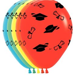 Westcoast Balloon 53275 Grad Caps 11 Round