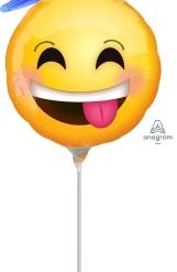 Westcoast Balloon 33653 Happy Emoticons With Hat