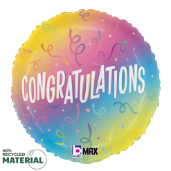 Westcoast Balloon 26475 Congratulations Ombre